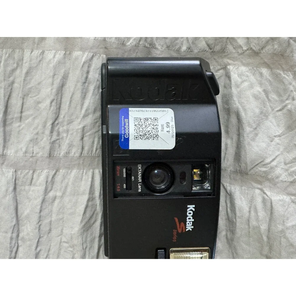 Kodak S300MD Autowind 35mm Film Camera Point & Shoot Tested Working